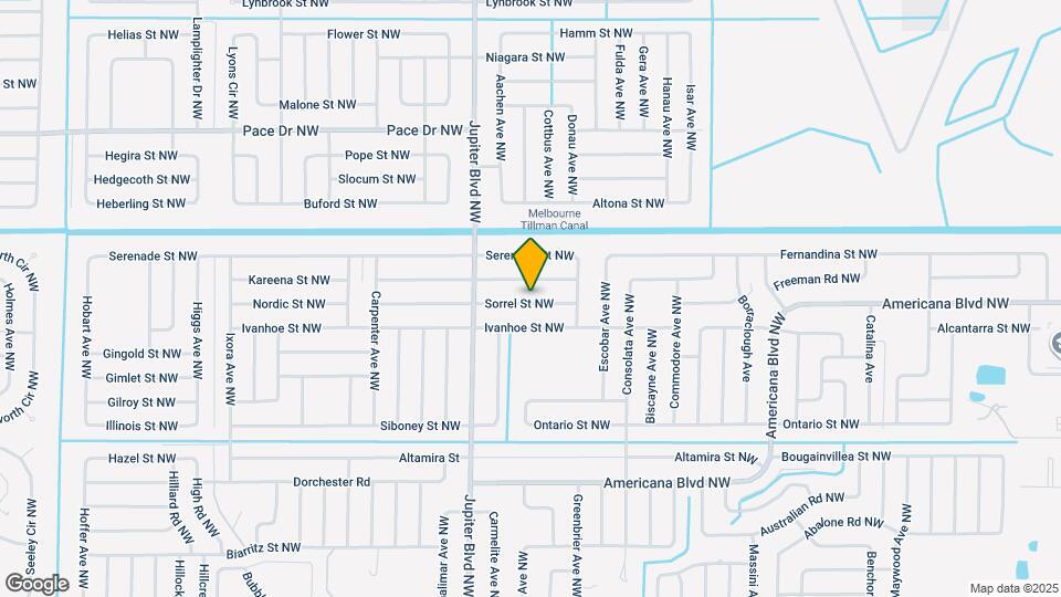 843 Sorrel St NW Map and Location Details