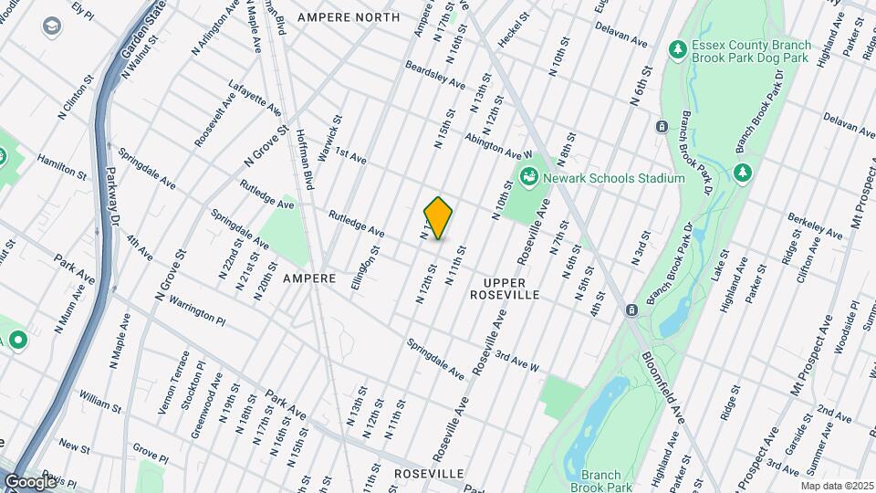 328 N 12th St Map and Location Details