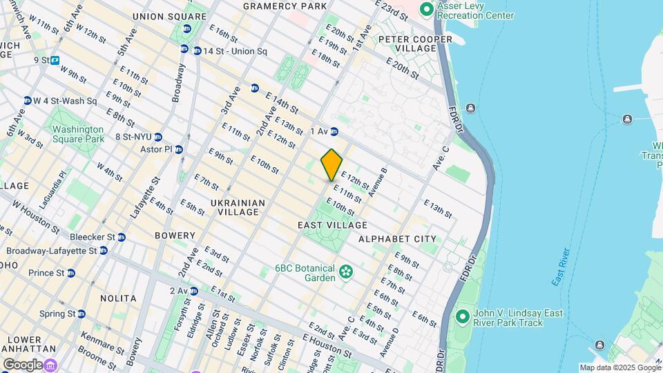 500 E 11th St Mapa y Detalles de la Ubicación