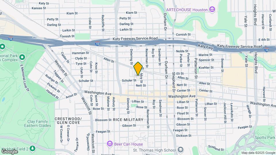 1332 Studer St Map and Location Details