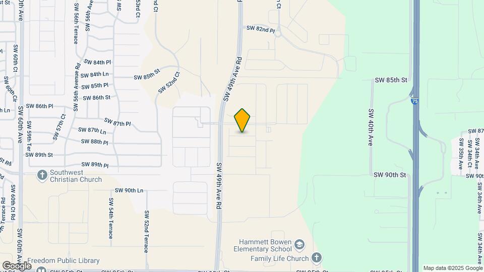 4742 SW 88th St Map and Location Details