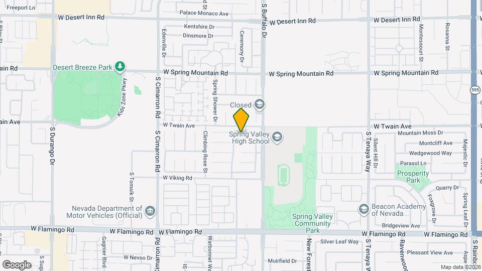 7891 Blue Brook Dr Map and Location Details