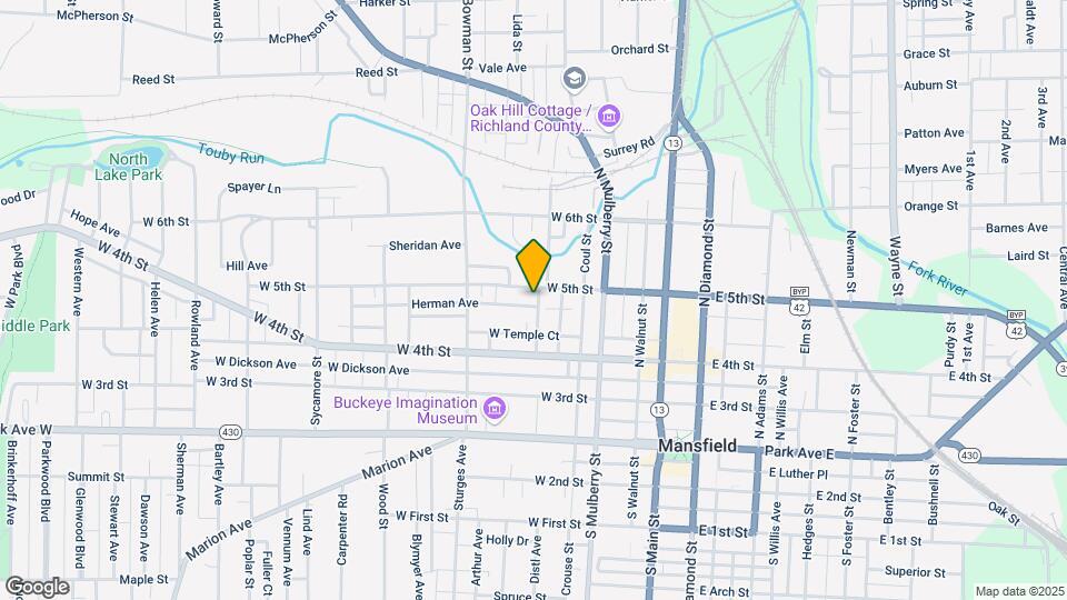 151 Boughton Ave Map and Location Details