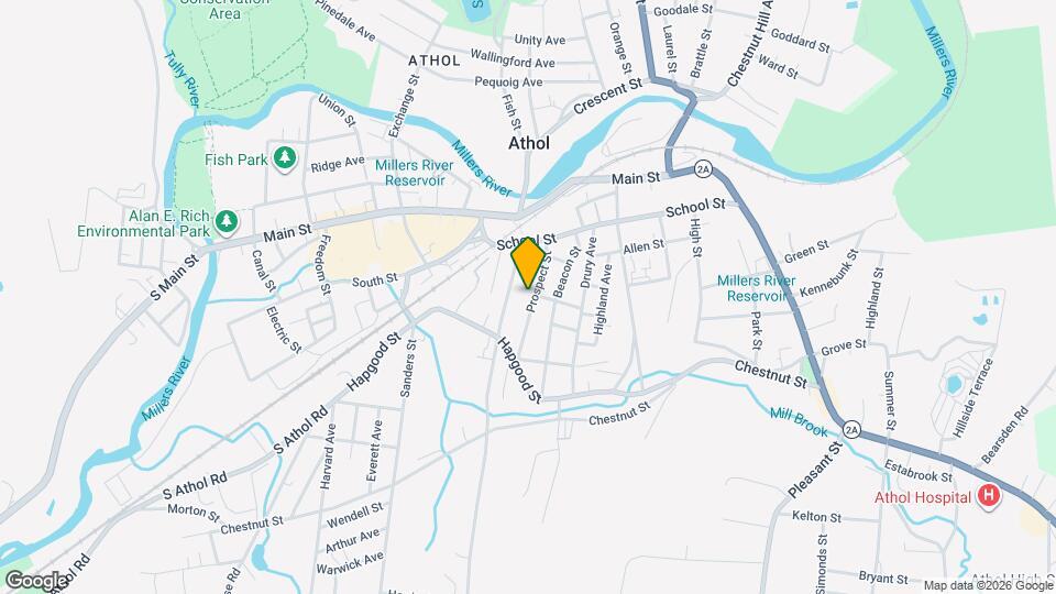 119 Prospect St, Unit apt 3 Mapa y Detalles de la Ubicación