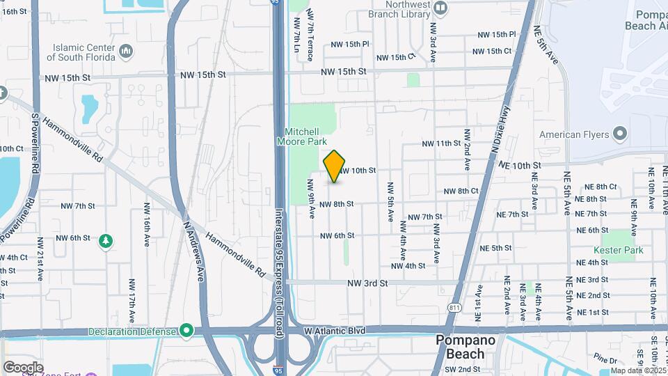 860 NW 8th Ave Mapa y Detalles de la Ubicación