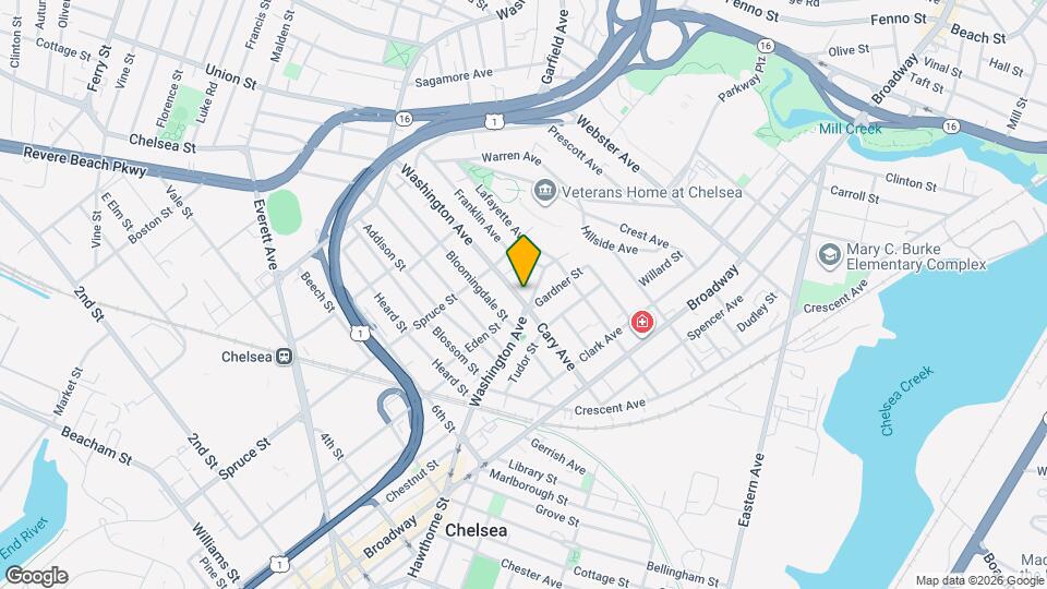 179 Washington Ave, Unit 206 Map and Location Details