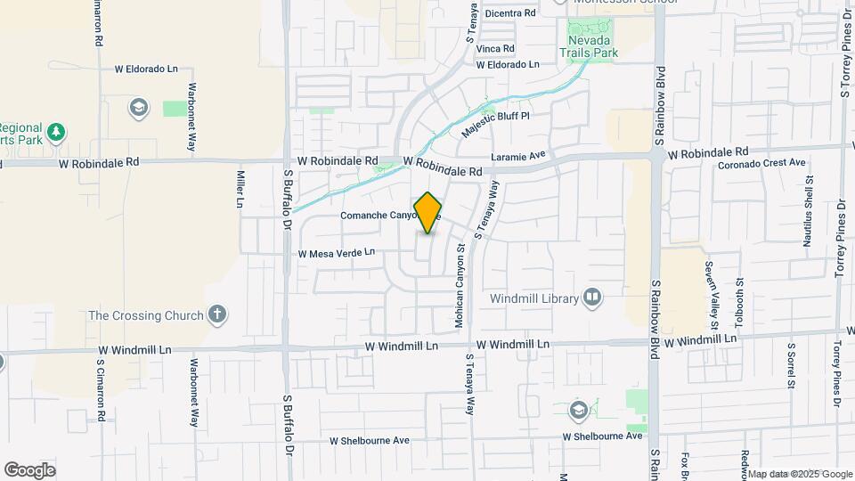 7887 Sagebrush Bend St Map and Location Details