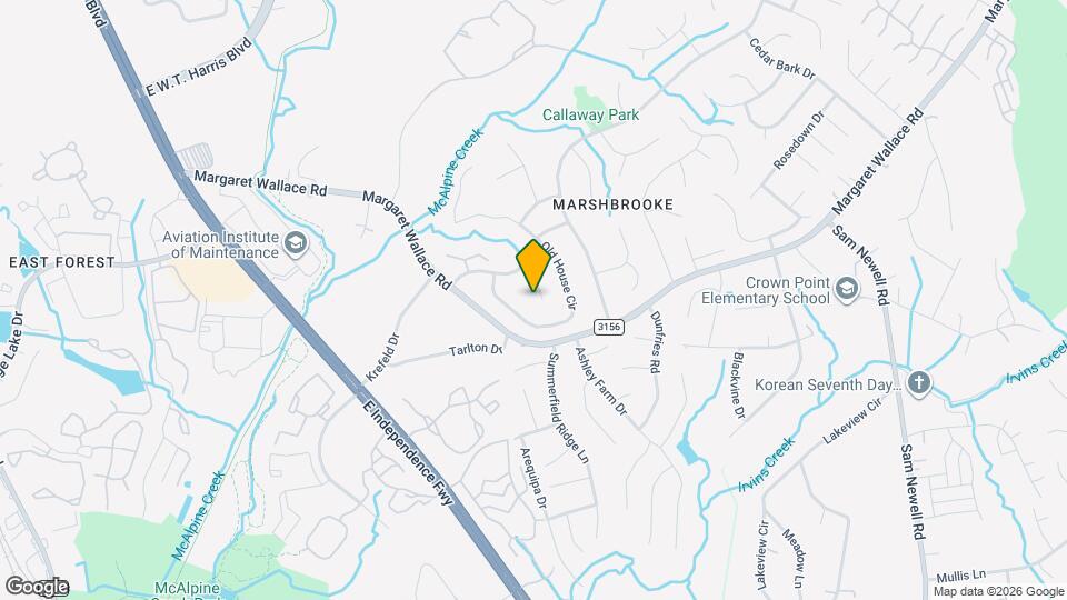 2932 Rural Hill Ct Map and Location Details