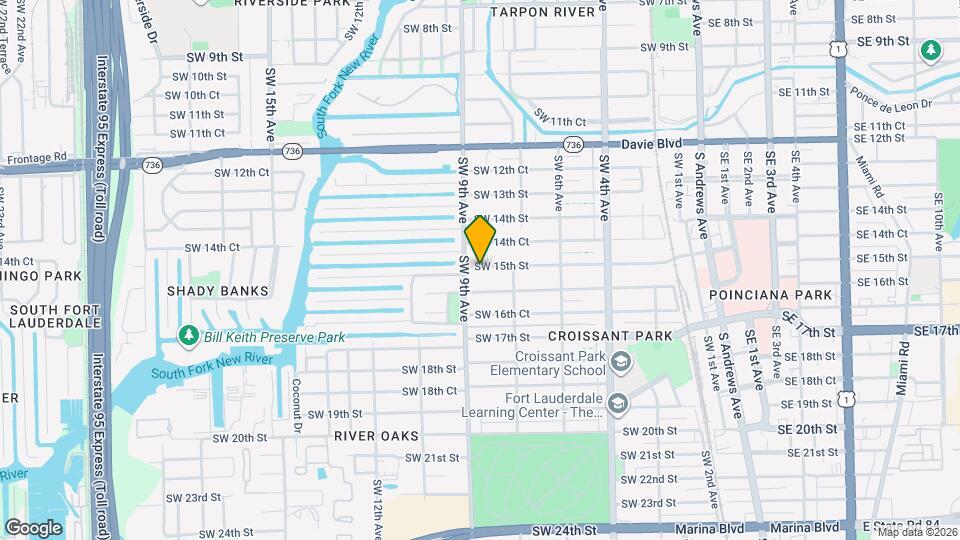 828 SW 15th St Map and Location Details