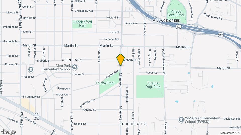 4921 Miller Ave Map and Location Details