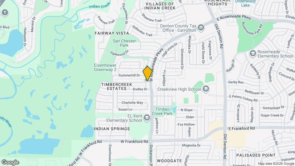 3306 Ashleaf Dr Map and Location Details