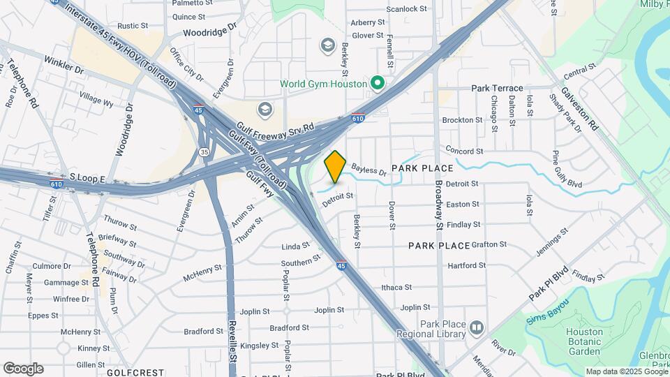 7823 Detroit St Map and Location Details