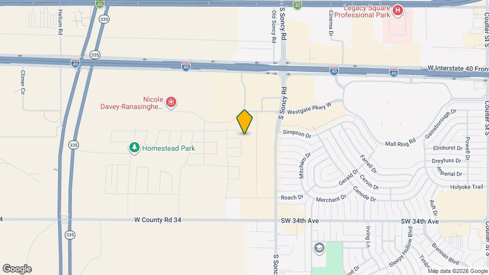 2801 Ranch House Rd Map and Location Details