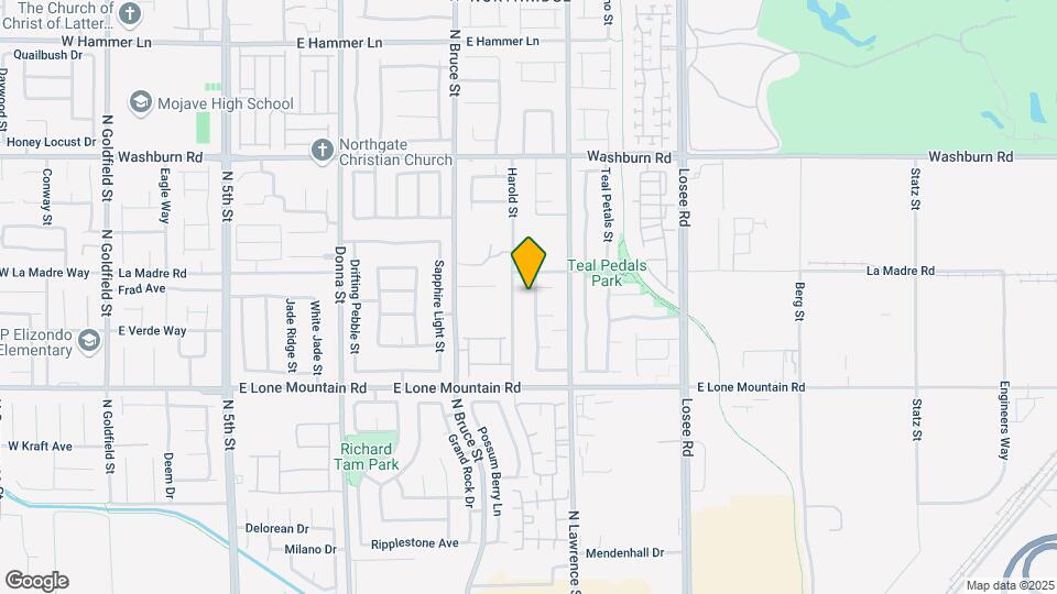 4929 N Sevier Desert St Map and Location Details