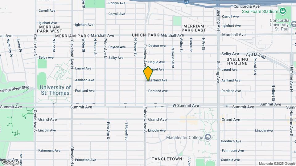 1810 Ashland Ave Map and Location Details