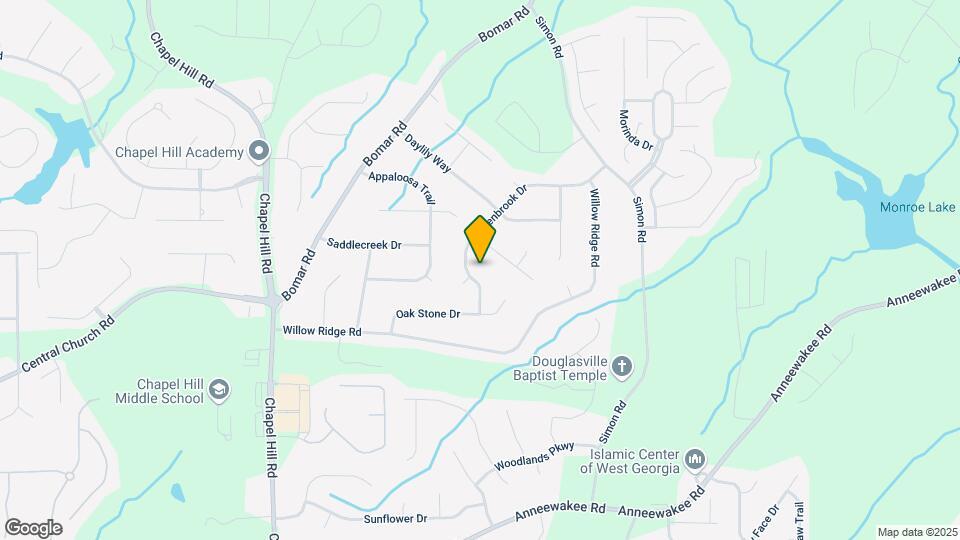 3840 Greenbrook Dr Mapa y Detalles de la Ubicación