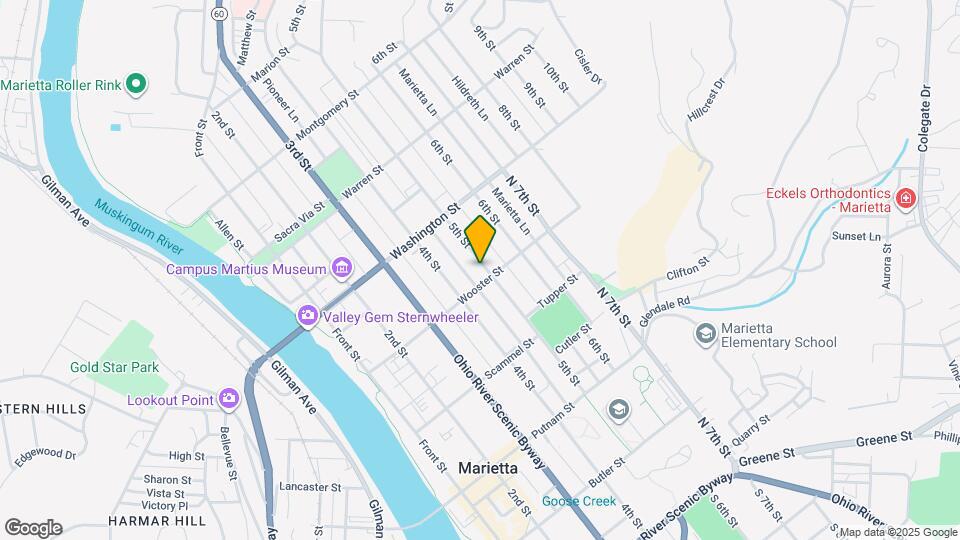 505 5th St Map and Location Details