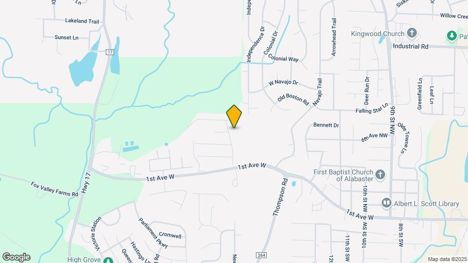 320 Navajo Pines Dr Map and Location Details