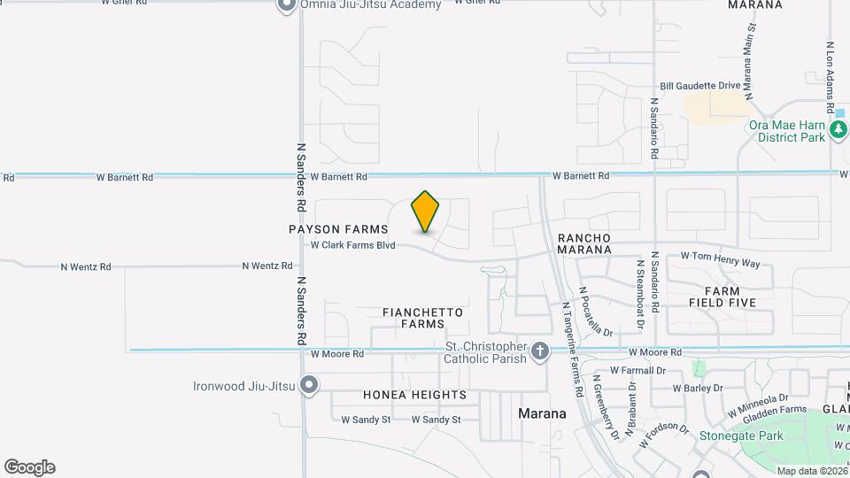 12329 W Burruel Crk Ln Mapa y Detalles de la Ubicación