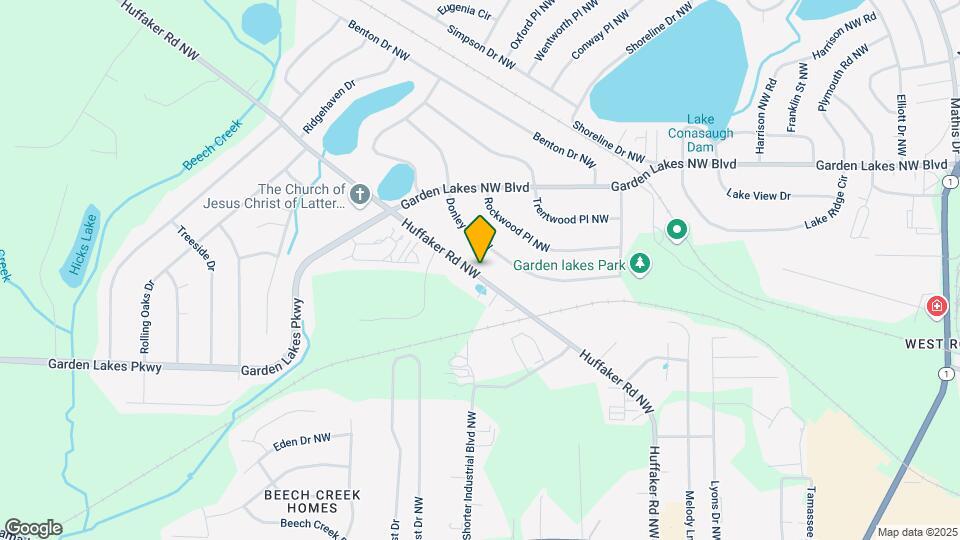226 Huffaker Rd NW Map and Location Details