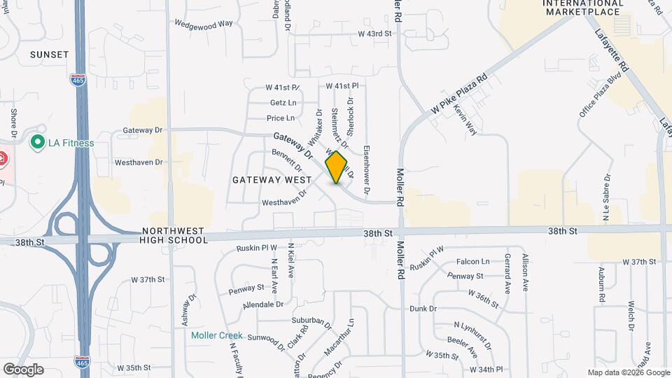 5707 Gateway Dr Map and Location Details