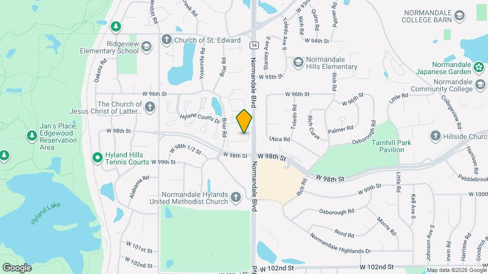 5308 Highpointe Dr Map and Location Details