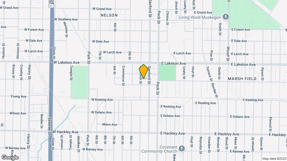 1902 Jefferson St Map and Location Details