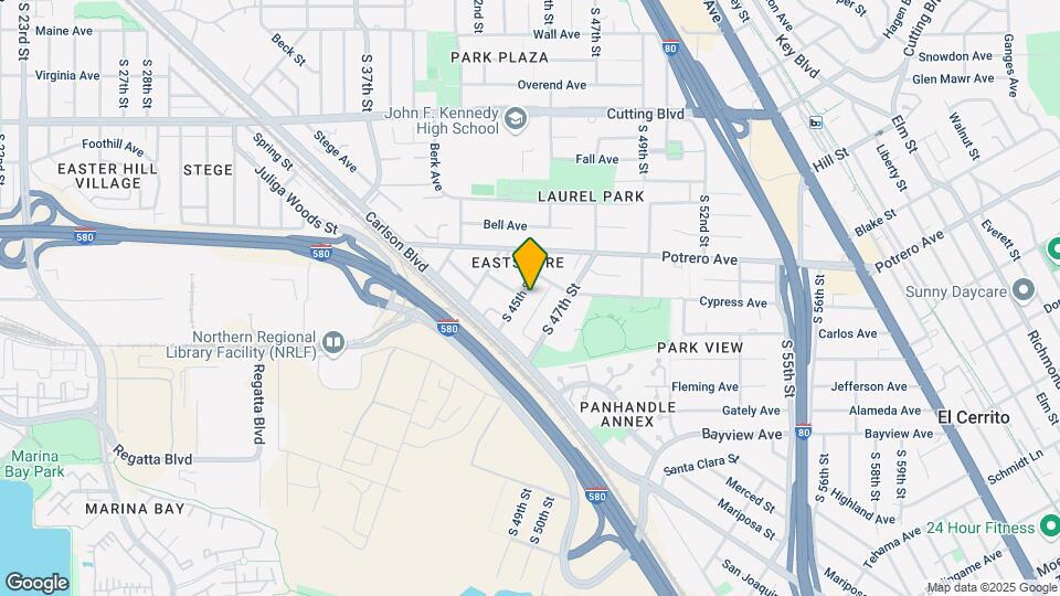872 S 45th St Map and Location Details