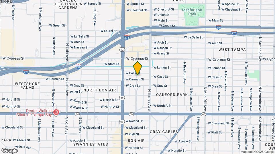 3623 W Carmen St Map and Location Details