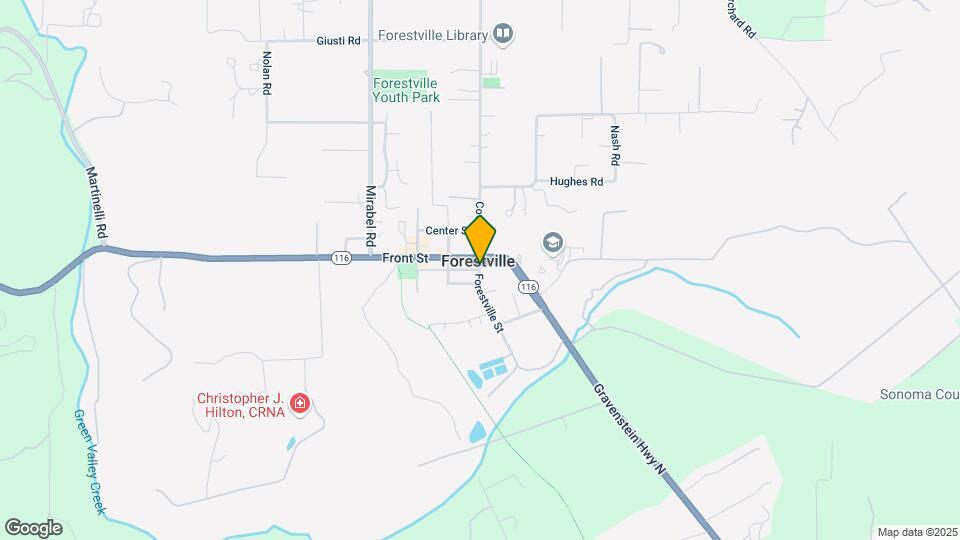 6491 Forestville St Map and Location Details