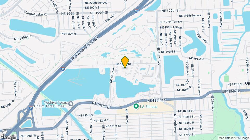 1540 NE 191st St Map and Location Details