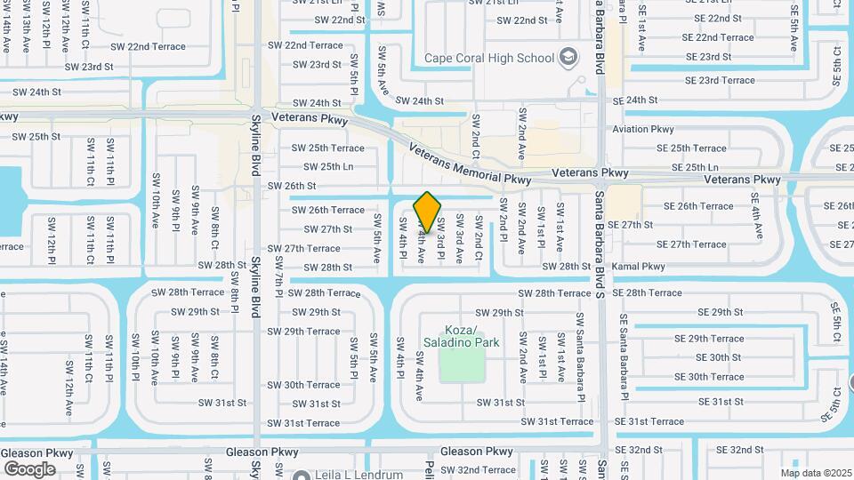 2709 SW 4th Ave Map and Location Details