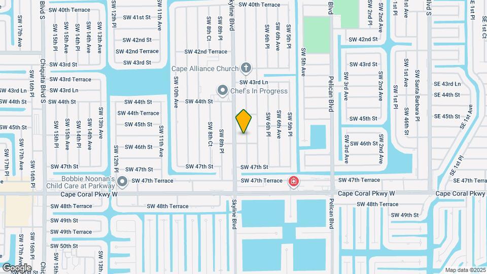 4530 SW 7th Pl Map and Location Details