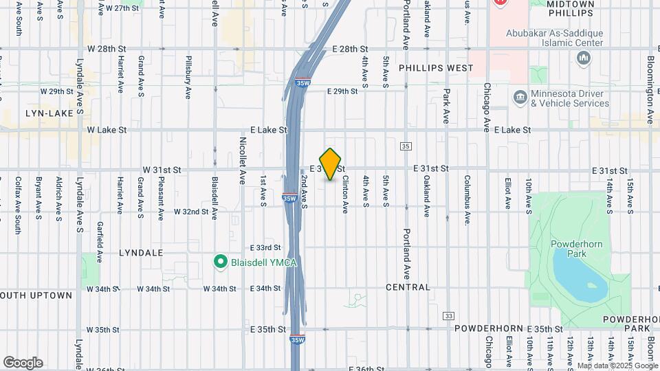 3121 3rd Ave S Map and Location Details