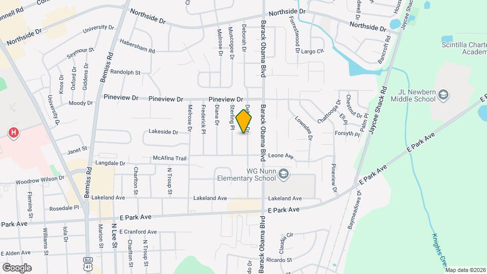 2310 Deborah Dr Map and Location Details