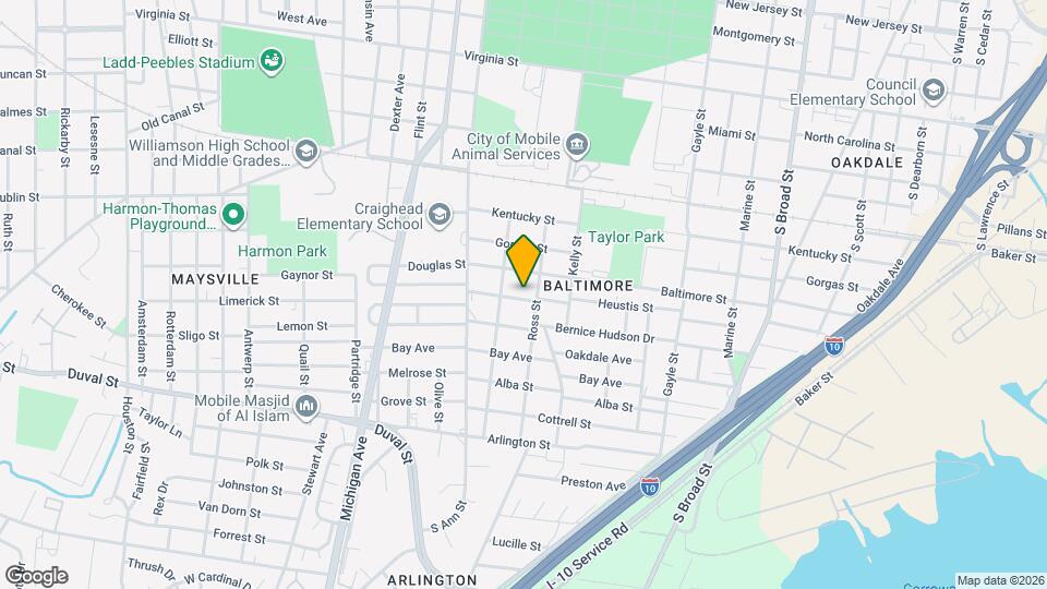 1204 Seneca St Map and Location Details
