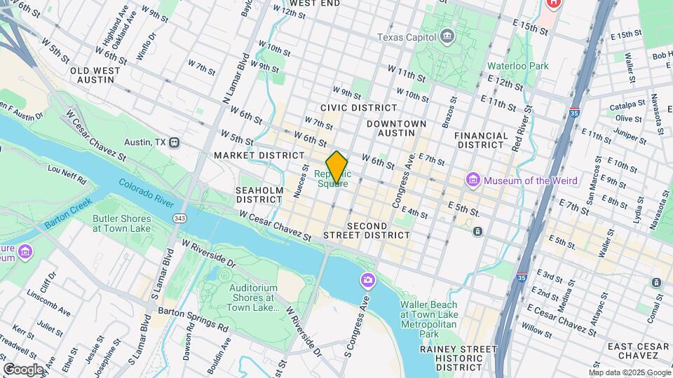 402 Guadalupe St Map and Location Details