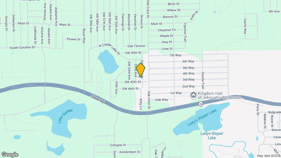 203 SW 51st Ave Map and Location Details
