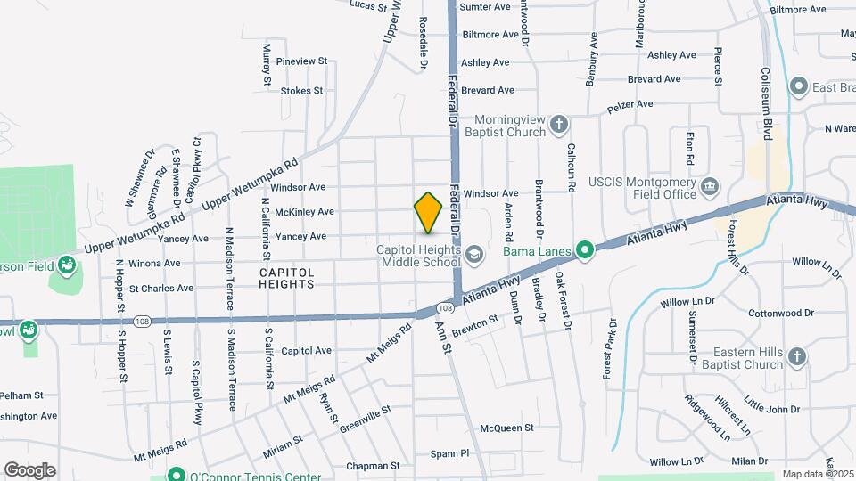 2314 Yancey Ave Map and Location Details