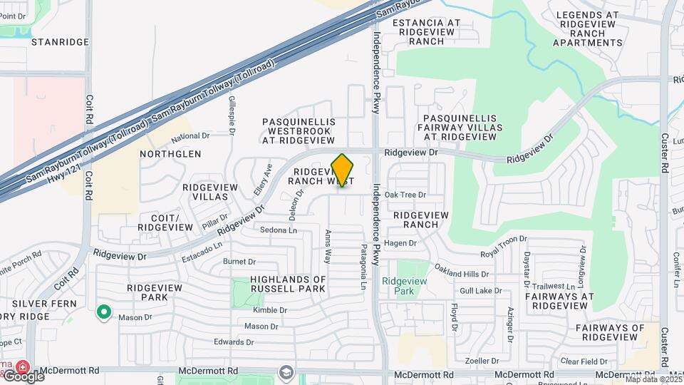 9700 Indian Canyon Dr Map and Location Details