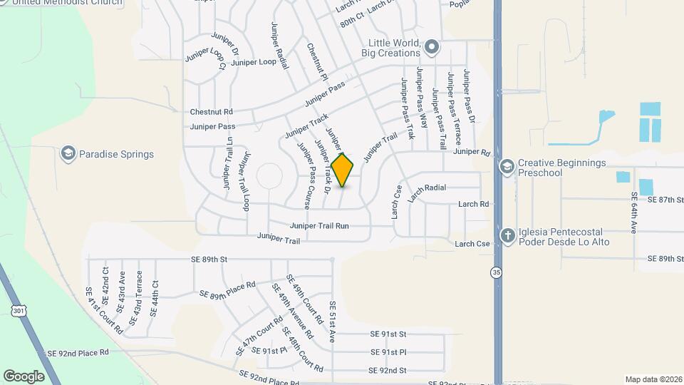 38 Juniper Pass Ln Mapa y Detalles de la Ubicación