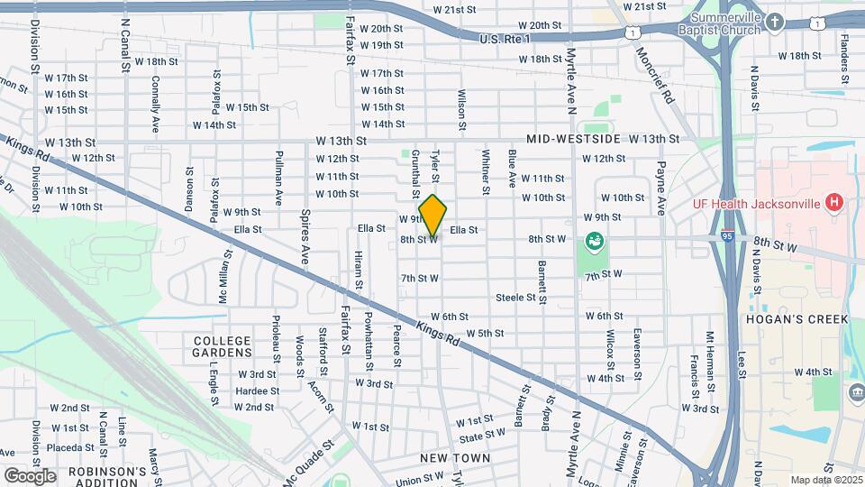 1616 8th St Map and Location Details