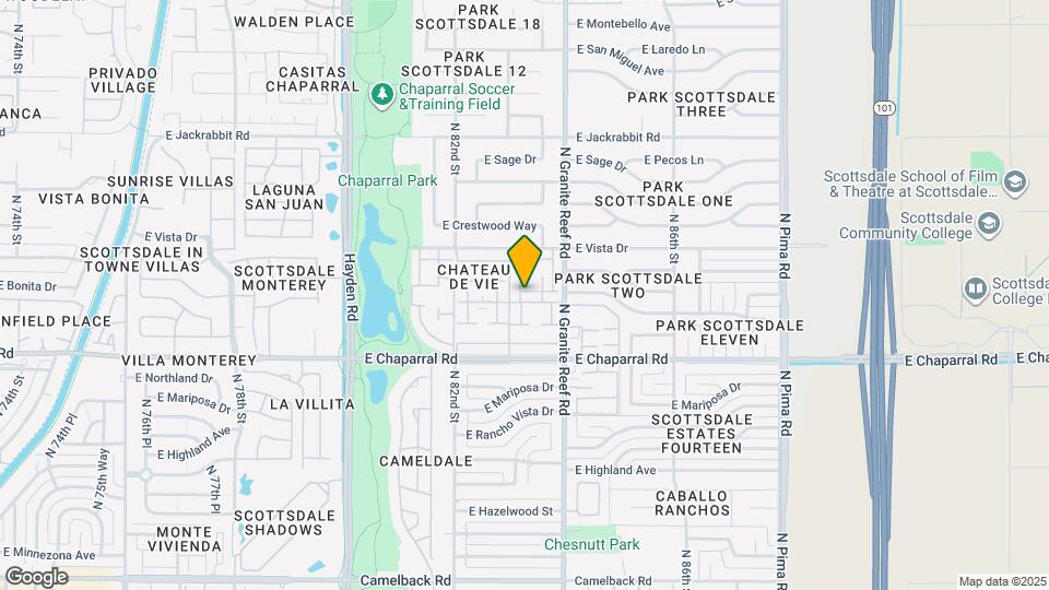 8304 E Orange Blossom Ln Map and Location Details