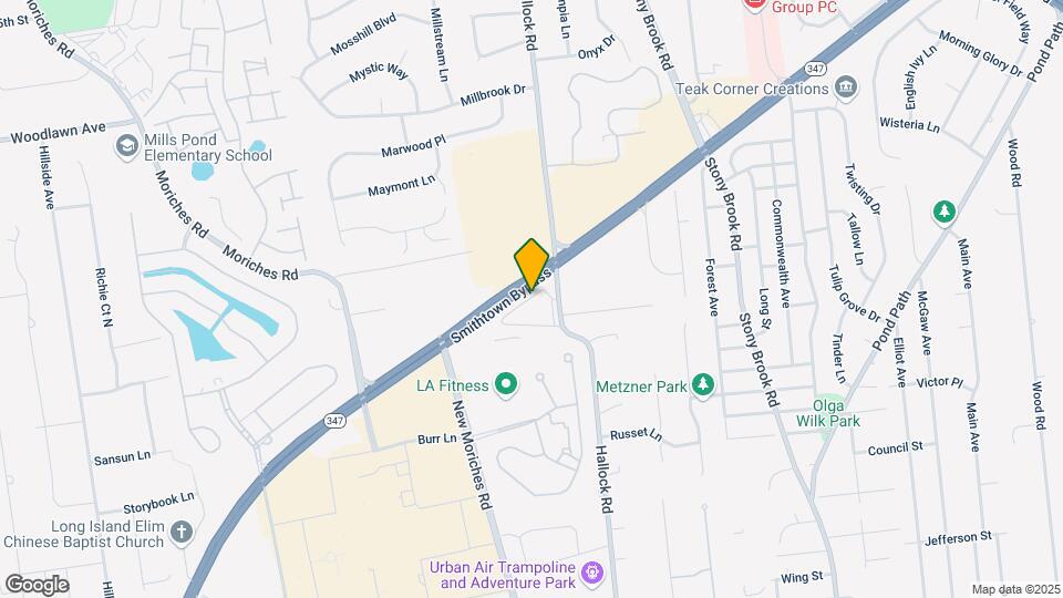 184 Hallock Rd Map and Location Details