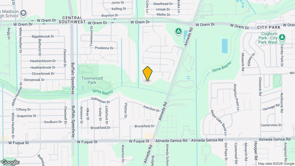 14218 Singing Oaks Trl Map and Location Details