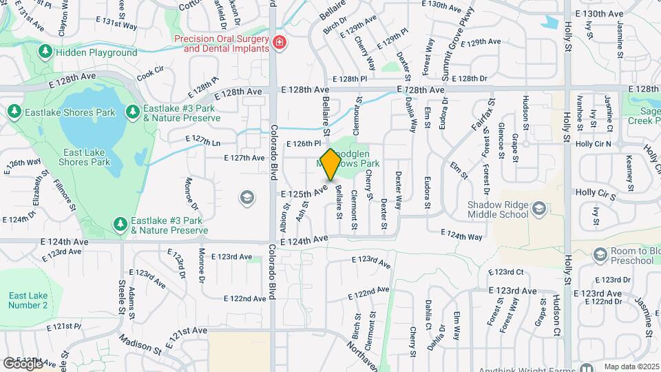 12541 Bellaire St Map and Location Details