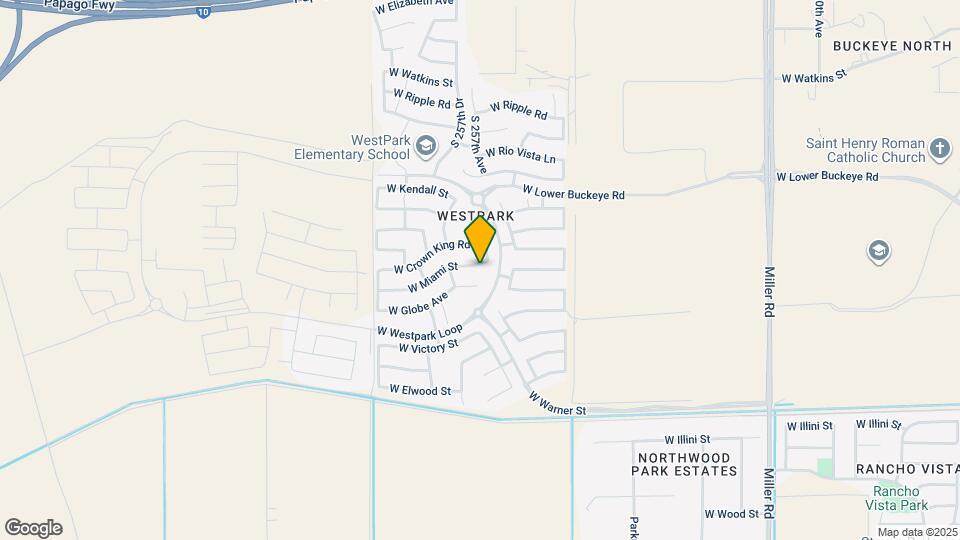 25679 W Miami St Map and Location Details