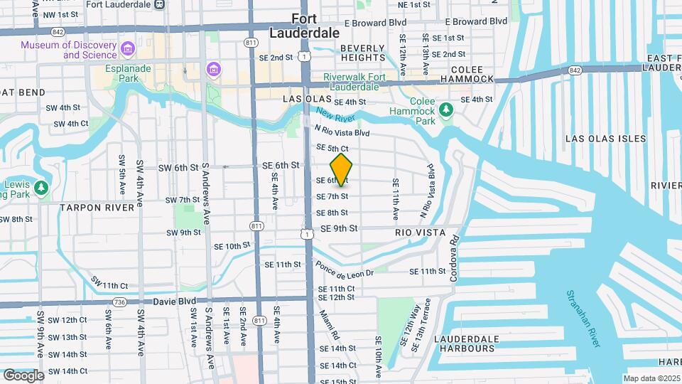 725 SE 7th St Map and Location Details