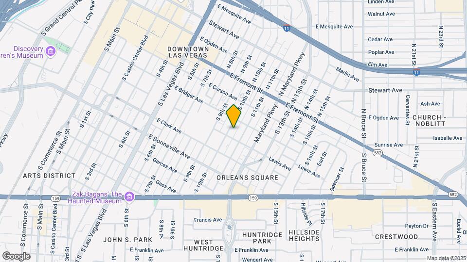 319 S 10th St Mapa y Detalles de la Ubicación