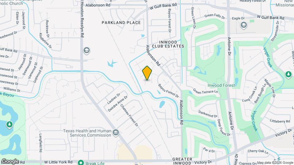 7218 Jadewood Dr Map and Location Details